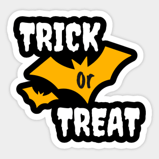 Trick or Treat, Halloween costume Sticker